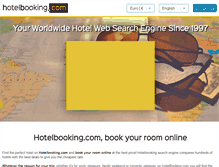 Tablet Screenshot of hotelbooking.com